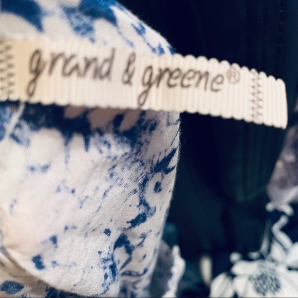 Grand and Greene BOHO batik style Size L blouse